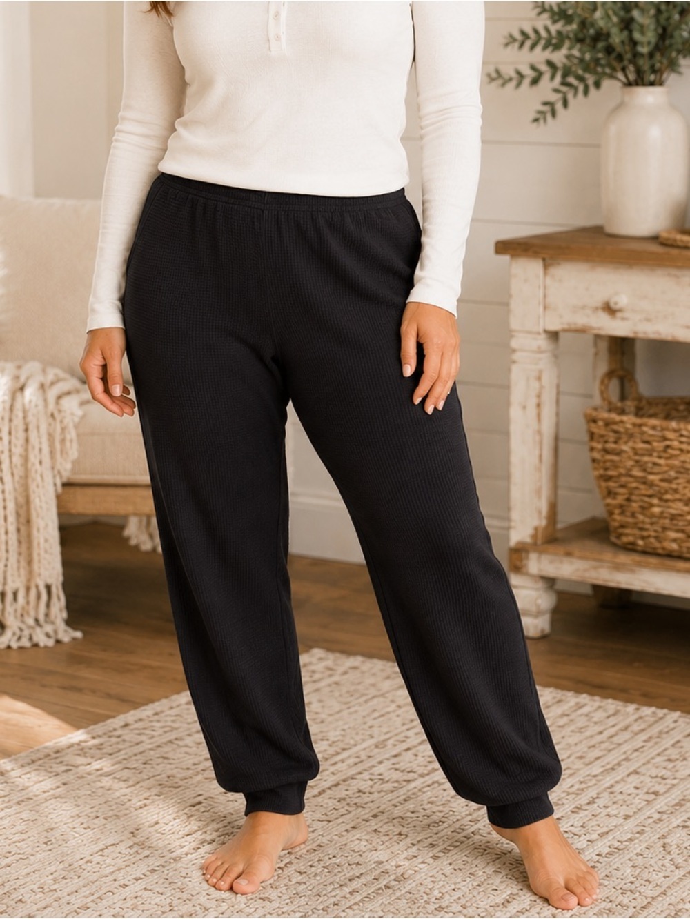 POLAR EDGE THERMAL Black Pants XL